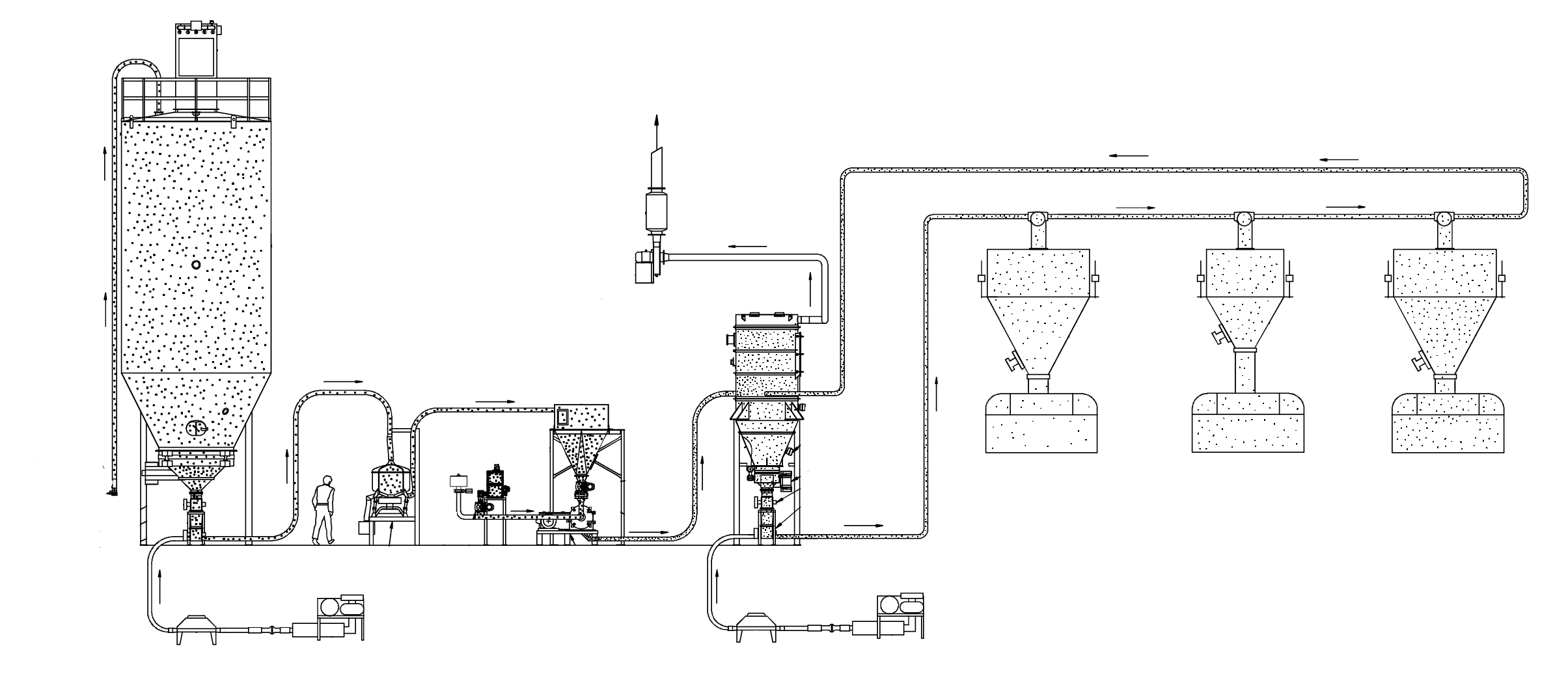 氣力輸送設(shè)計圖