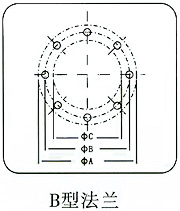 卸灰閥法蘭連接結(jié)構(gòu)圖